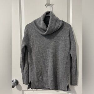 Max Studio Grey Cowl Neck Sweater
